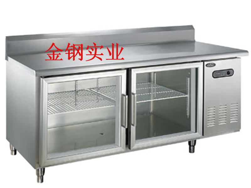 不鏽鋼保鮮玻璃工作台