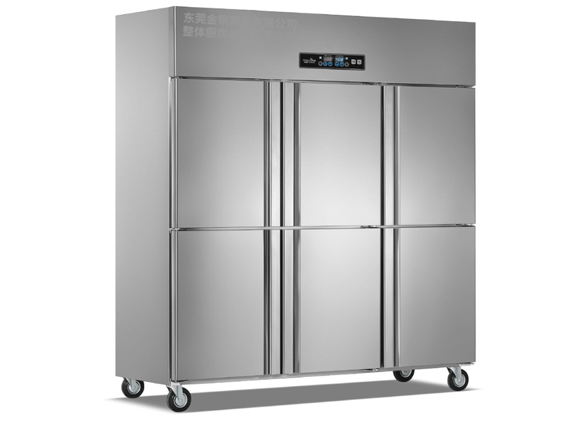 立式六門雙機雙溫冷凍冷藏櫃係列