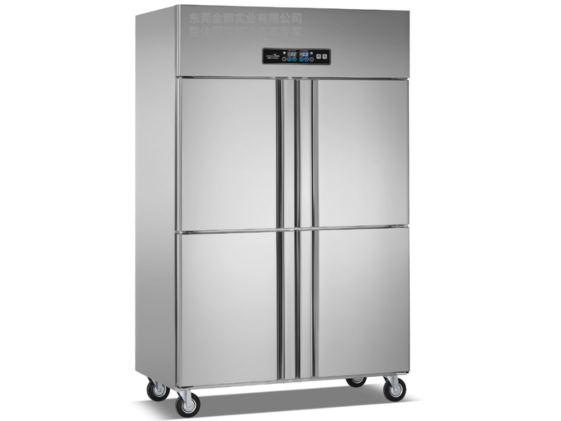 立式四門雙機雙溫冷凍冷藏櫃係列