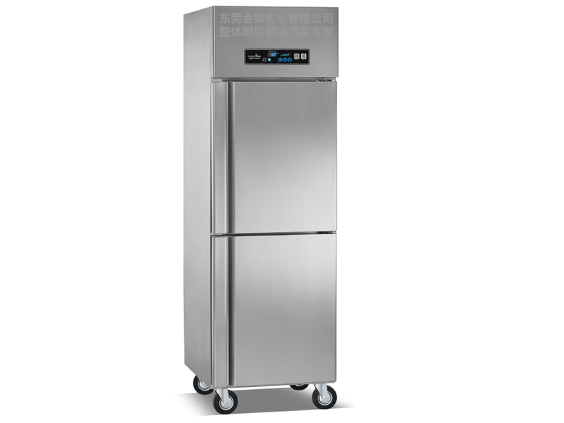 立式暗管單機雙溫冷凍冷藏櫃係列