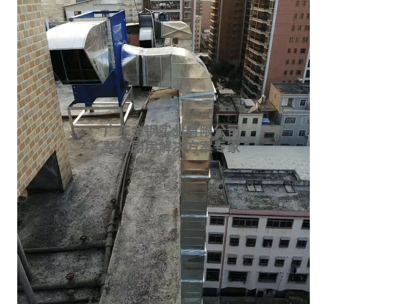 離心風機連風管案例