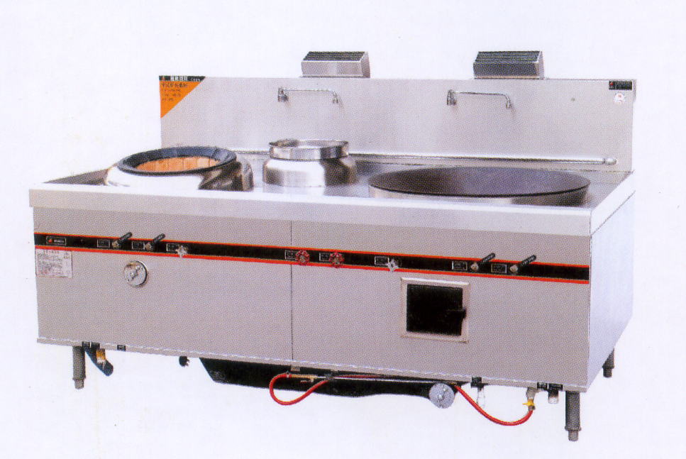 大小炒燃氣組合爐