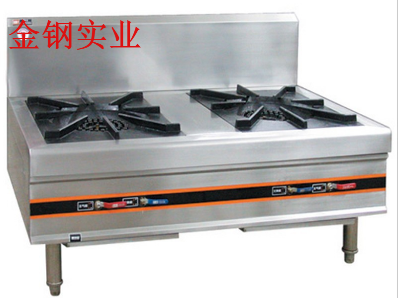 雙頭燃氣矮湯爐