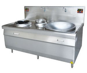 大小雙頭電磁組合爐