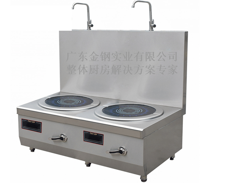 電磁雙平頭湯爐