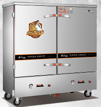 雙門實用型燃氣蒸飯櫃